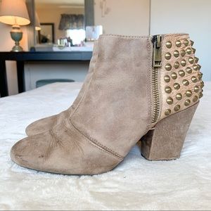 Jessica Simpson Studded Heel Ankle Booties